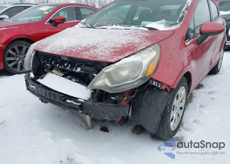 2014 Kia Rio Lx из США, поврежденный, VIN KNADM4A37E6341323